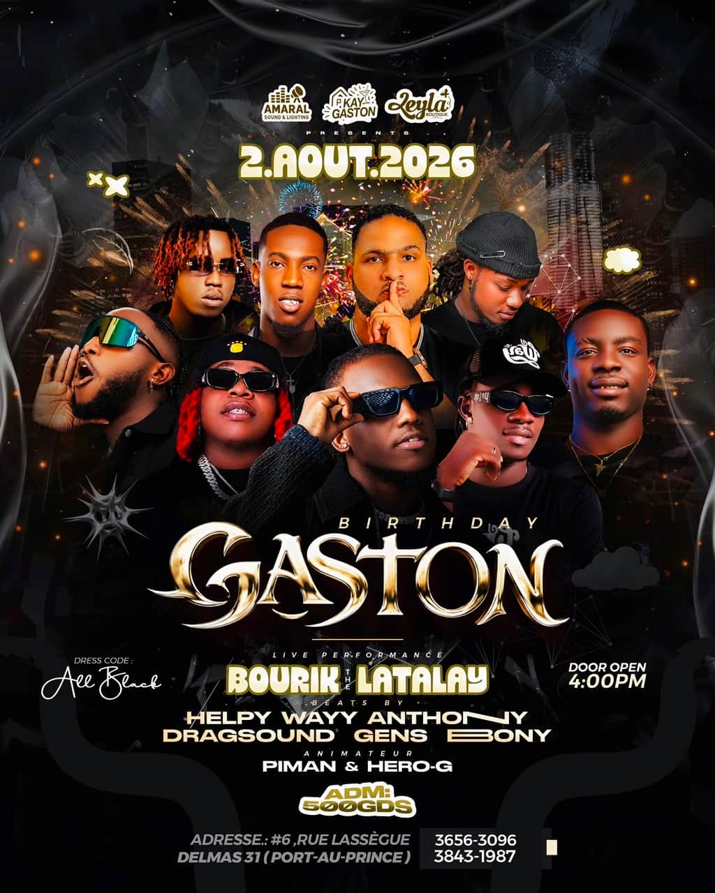 Gaston Birthday