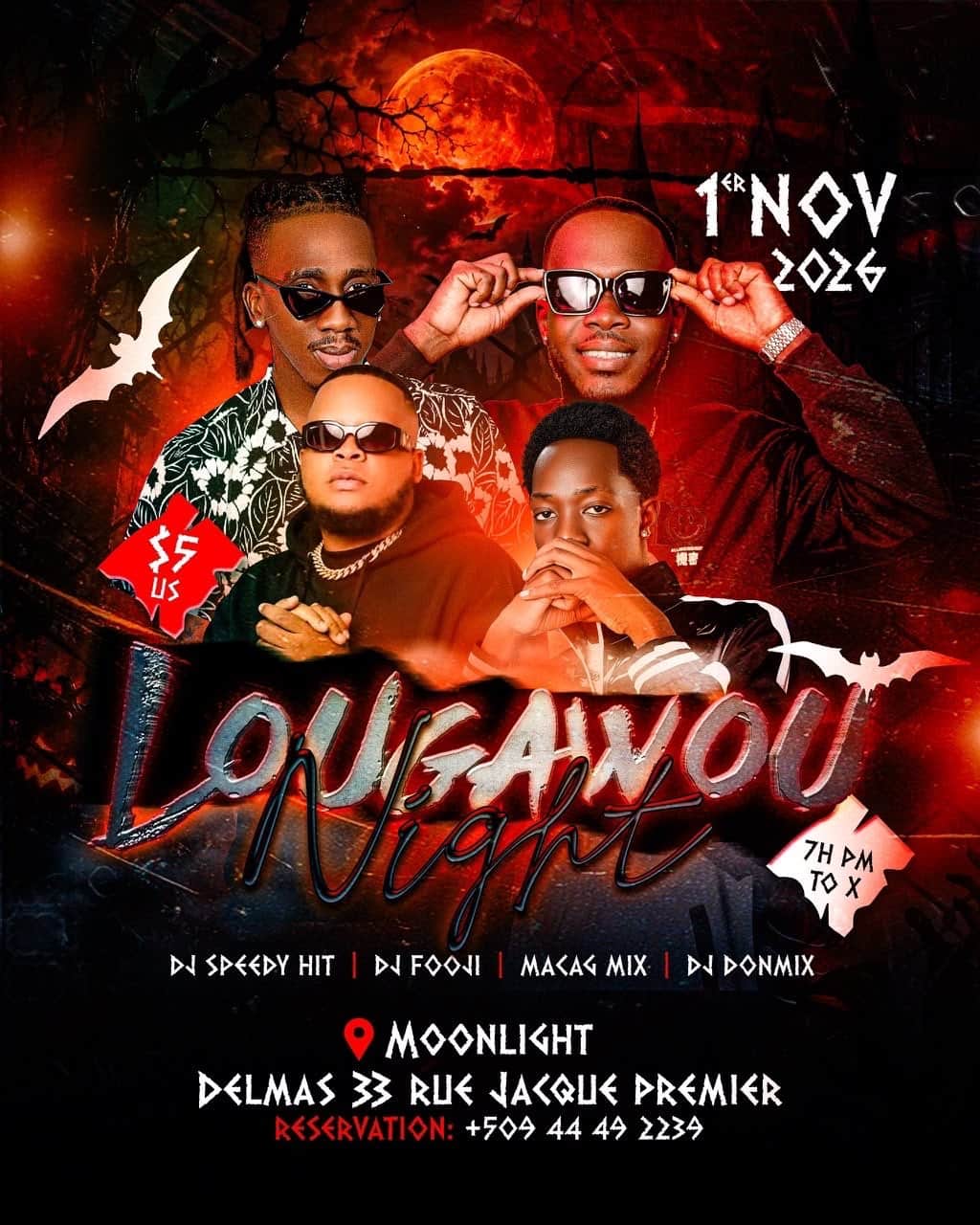 Lougawou Night